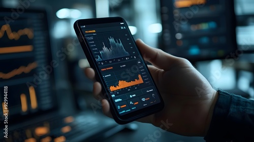 Wallpaper Mural Digital wallet displaying investment portfolio, showing its role in personal wealth management, Wallet investment portfolio, Wealth management Torontodigital.ca