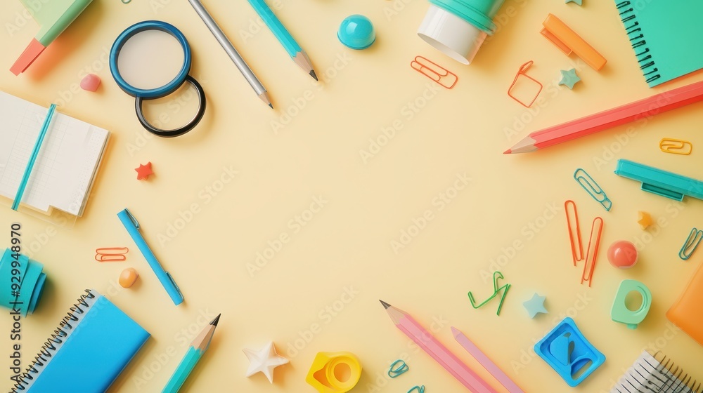 3D back to school seamless,vector kids cartoon education banner,backpack,Multicolored paints with a tassel, pen,book,School and education set collection icons,vector symbol stock illustration web. 3D back to school seamless,vector kids cartoon education banner,backpack,Multicolored paints with a tassel, pen,book,School and education set collection icons,vector symbol stock illustration web.