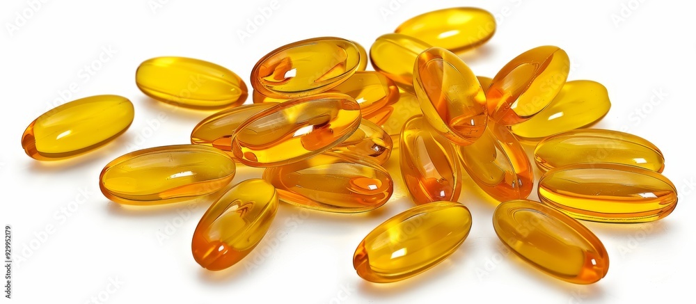 Vitamin codliver omega-3 oil yellow fish oil soft gels isolated on white background. Capsule healthy. Vitamin codliver omega-3 oil yellow fish oil soft gels isolated on white background. Capsule healthy.
