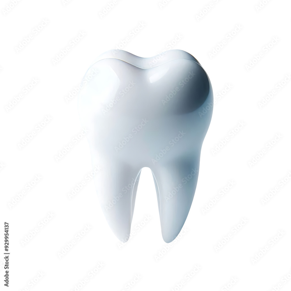 3D rendered white molar tooth isolated. Dental care and oral health concept for design and print. 3D rendered white molar tooth isolated. Dental care and oral health concept for design and print.