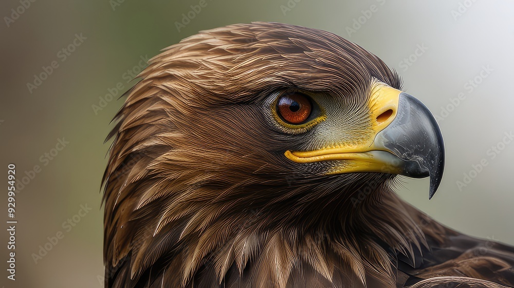 Golden eagle flying isolated on a white background Golden eagle flying isolated on a white background
