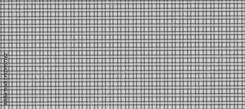 Grey and black plaid fabric texture background