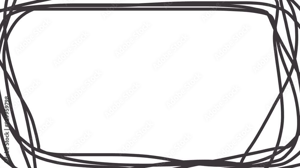 Changing frame in the form of lines. Changing frame in the form of lines.