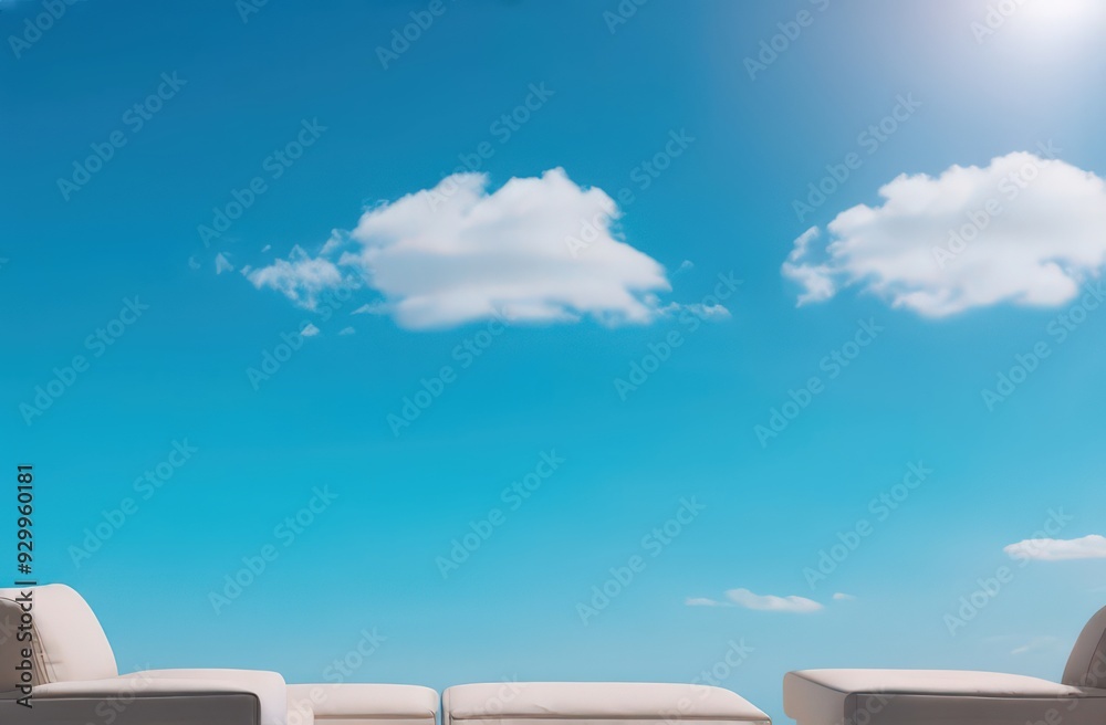 blue sky, white clouds blue sky, white clouds