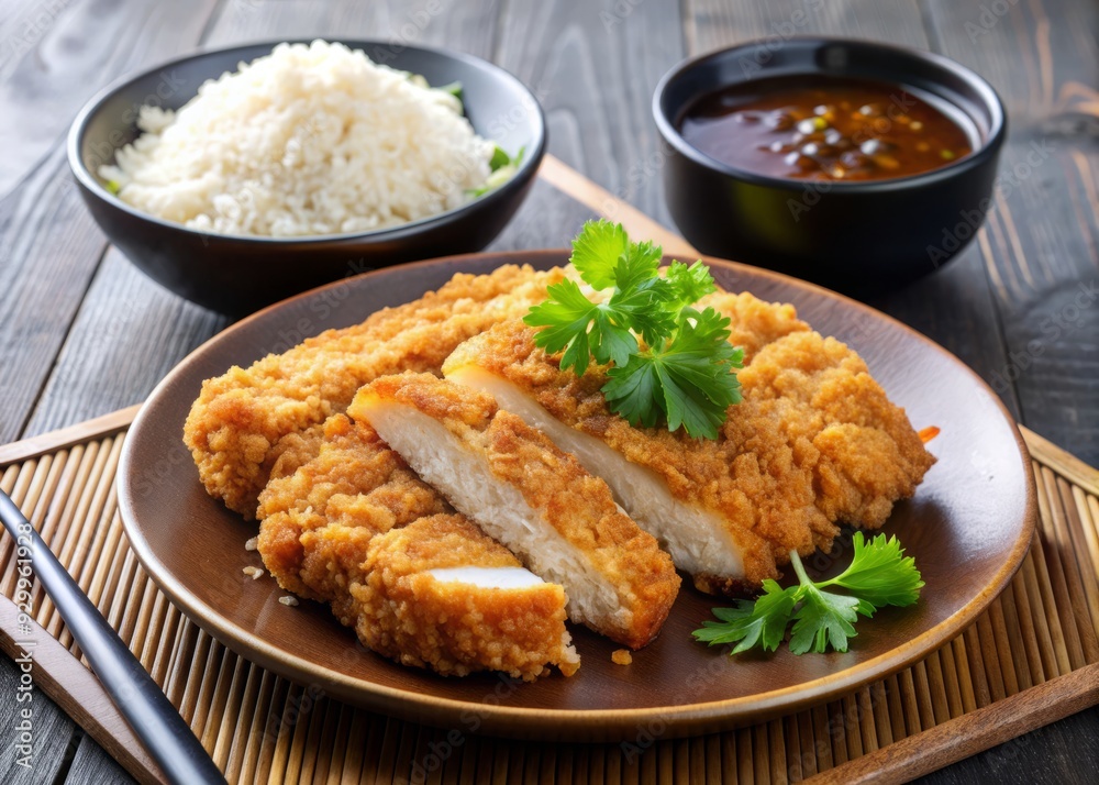 ChickenKatsuPankoBreadcrumbsWorcestershire ChickenKatsuPankoBreadcrumbsWorcestershire