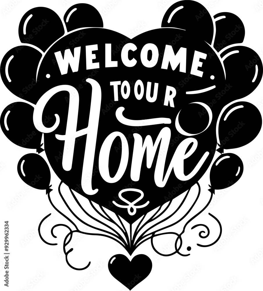 housewarming lettering for different designs housewarming lettering for different designs