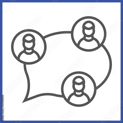 Teleconference icon Design