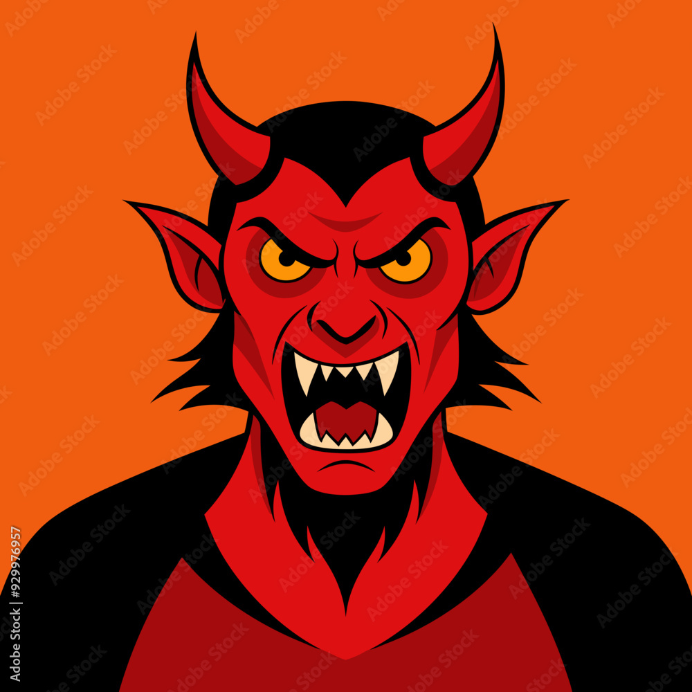 cartoon vector character devil demon cartoon vector character devil demon