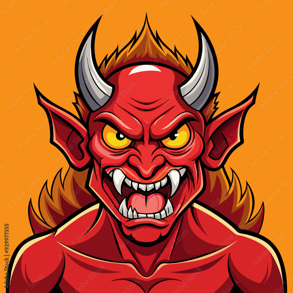 cartoon vector character devil demon cartoon vector character devil demon