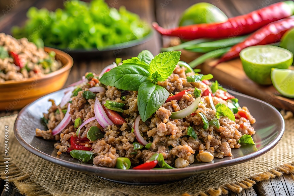 Hearty beef stew with colorful vegetables served on a bed of fluffy rice, a comforting and wholesome meal Hearty beef stew with colorful vegetables served on a bed of fluffy rice, a comforting and wholesome meal