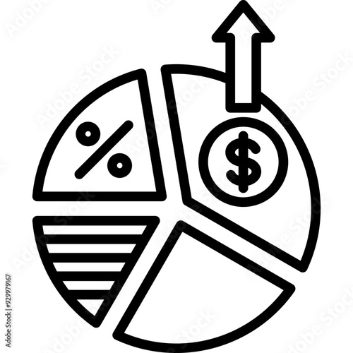 Profit Margin Icon