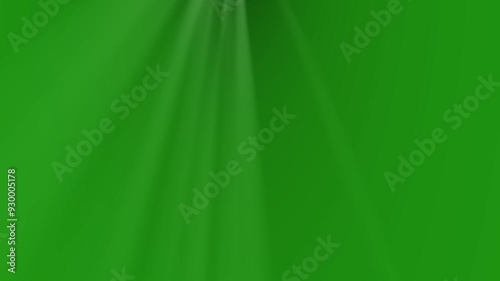 abstract white and gray light ray 4k loop animation on green screen glow background . light ray center beams animation for stage , Party light effect on stage podium. motion stage light ray.