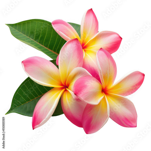 Tropical Plumeria Flowers