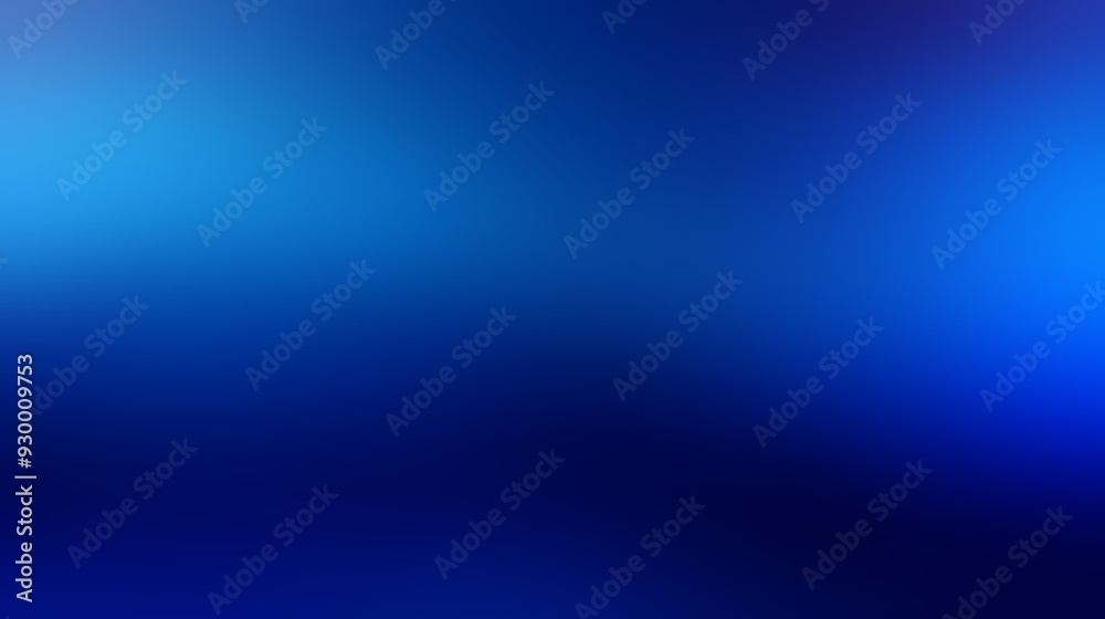 Fototapeta premium Cobalt Color Gradient Background with Subtle Transitions and Deep, Vibrant Blues