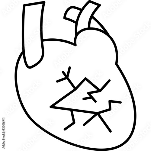 Human Heart Icon