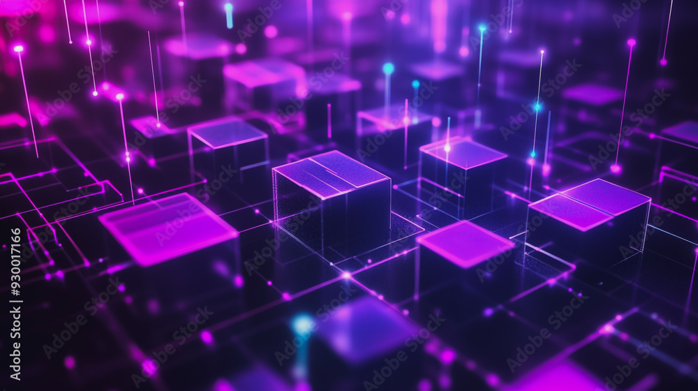 Abstract business connection of lines from nodes It is connected to endless nodes and represents the innovation of communication in the network. Abstract business connection of lines from nodes It is connected to endless nodes and represents the innovation of communication in the network.