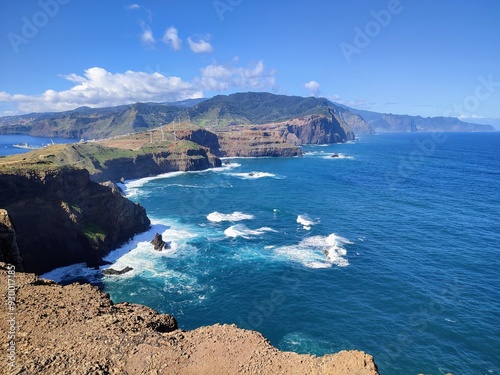 Cliffs in Madeira