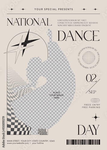 National Dance Day Flyer