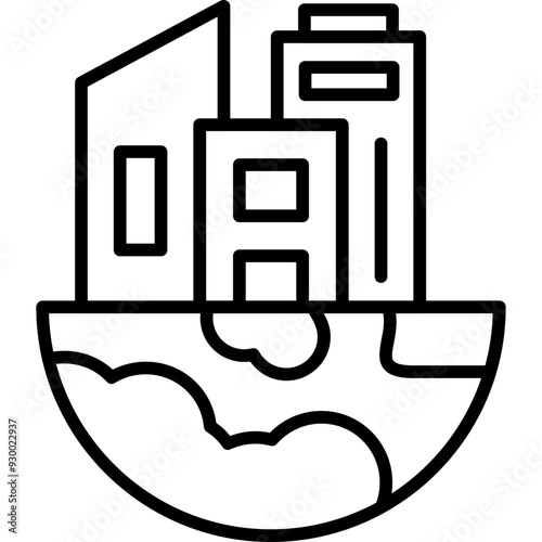 Urbanization Icon