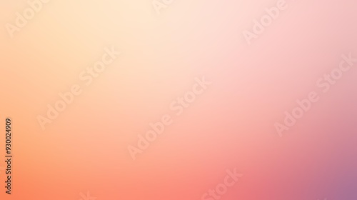 Peach Color Gradient Background with Warm, Soft Transitions and Delicate Hues