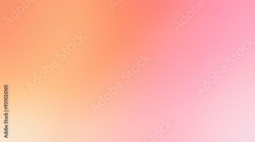 Peach Pink Color Gradient Background with Gentle Blending and Soft, Warm Tones