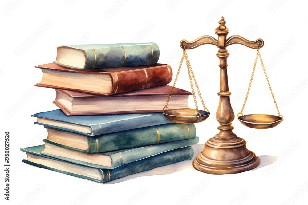 Scale book publication white background. Scale book publication white background.