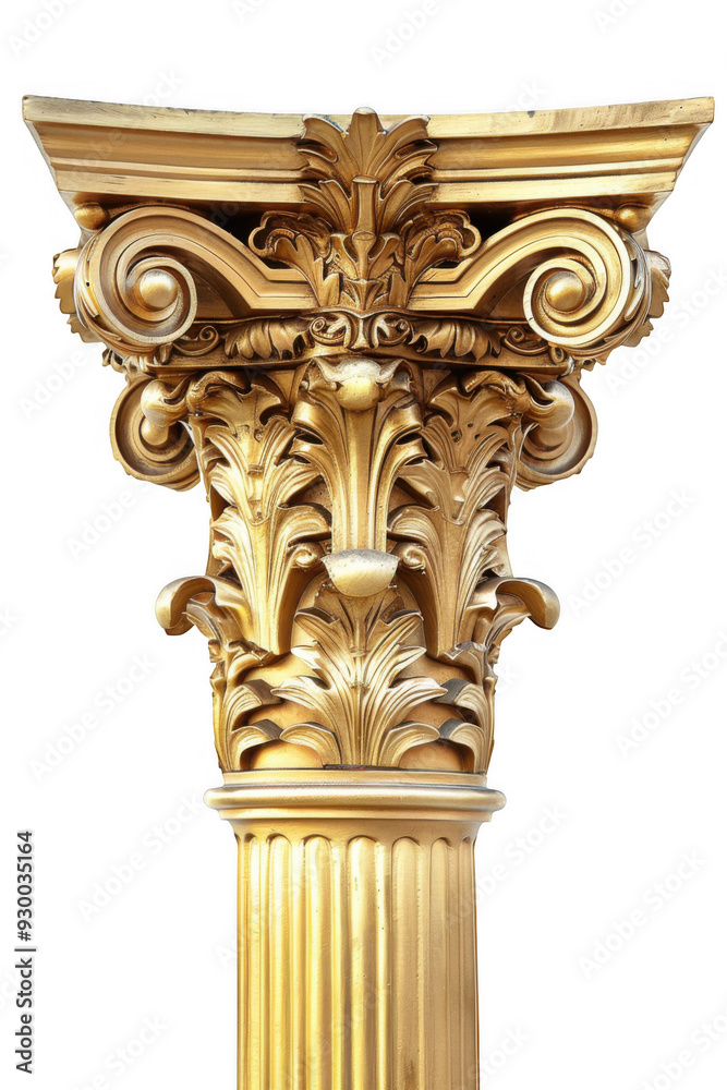 Golden Corinthian Column Golden Corinthian Column