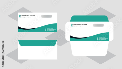 Creative Corporate Envelope Print ready Template.