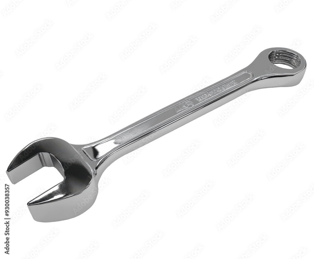 Silver wrench isolated on white background. PNG transparent. Silver wrench isolated on white background. PNG transparent.