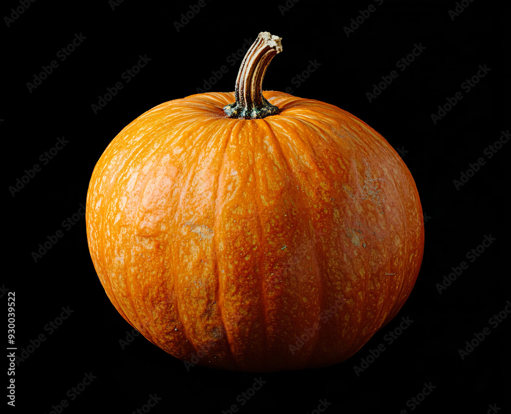 Single Orange Pumpkin. Single Orange Pumpkin.