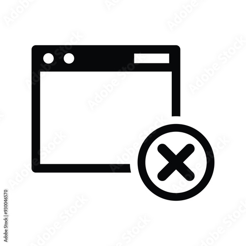 browser close icon