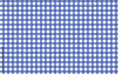 Bleu gingham checkered background