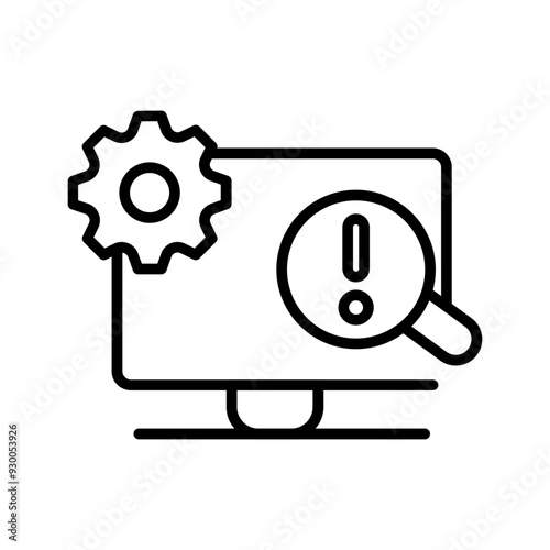 Troubleshooting Vector Icon