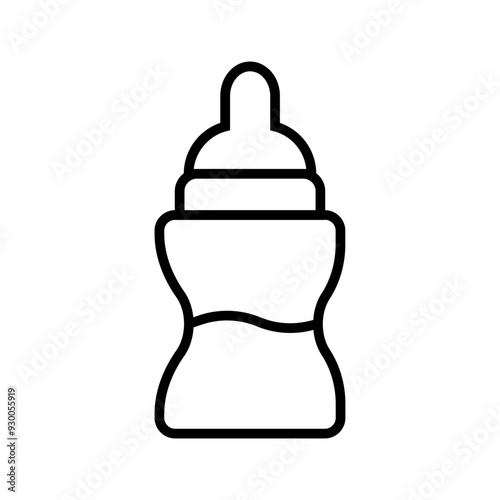 Bottle Feeding Vector Icon