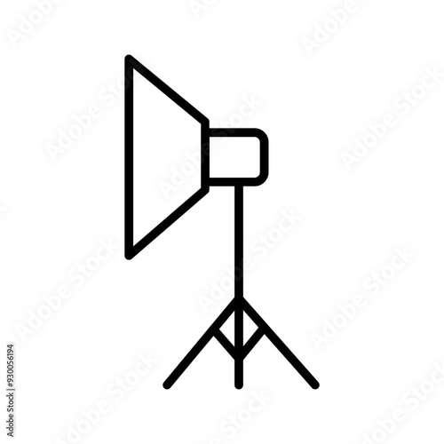 Photography Studio Vector Icon