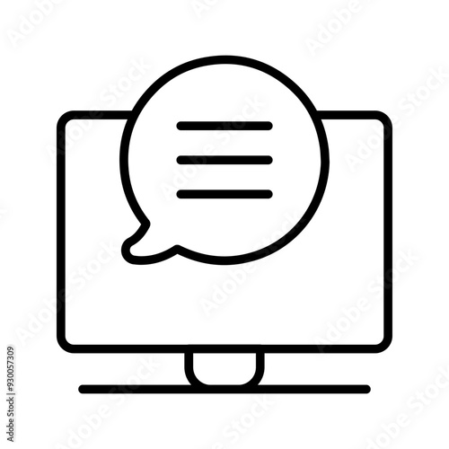 Communication Vector Icon