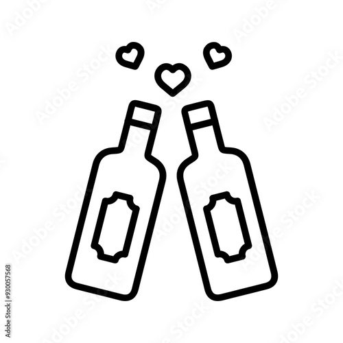 Wine Chill Vector Icon