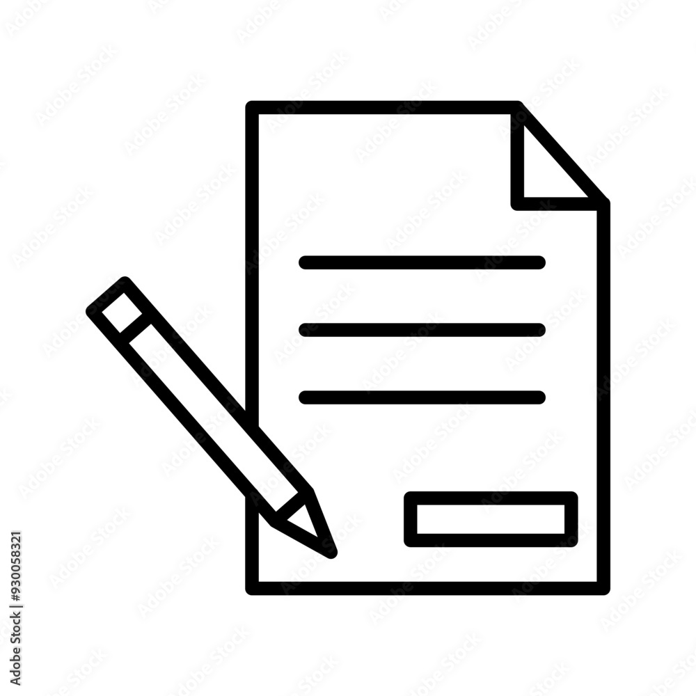 Document Vector Icon