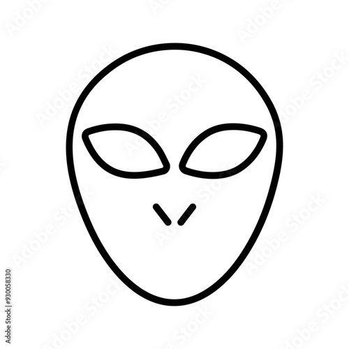 Alien Vector Icon