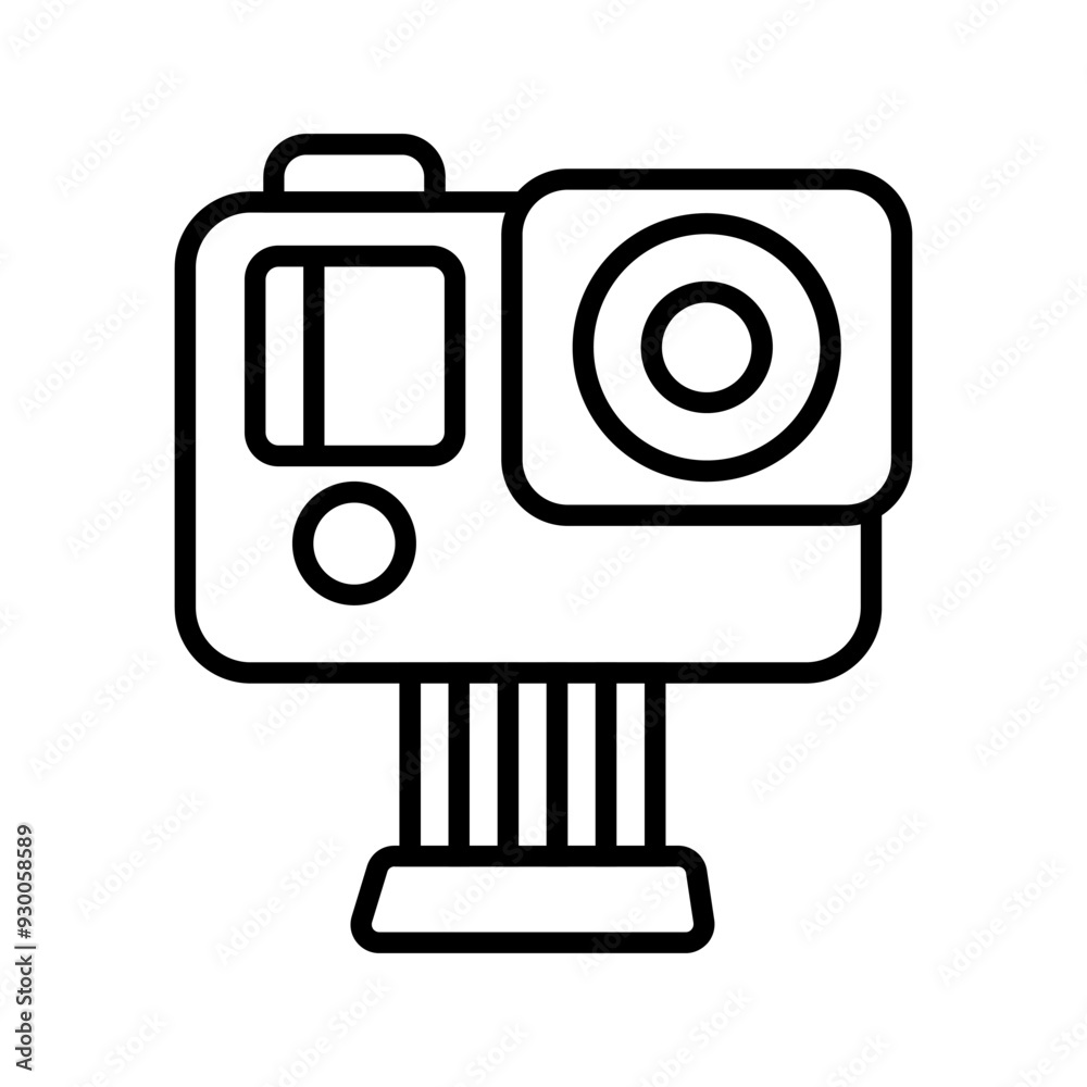 Camera Accessories Vector Icon Camera Accessories Vector Icon