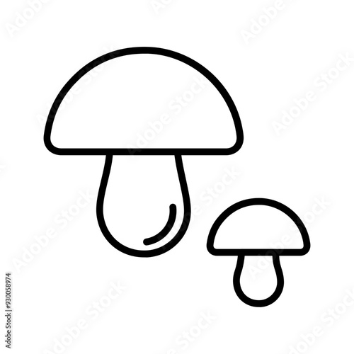 Mushroom Vector Icon