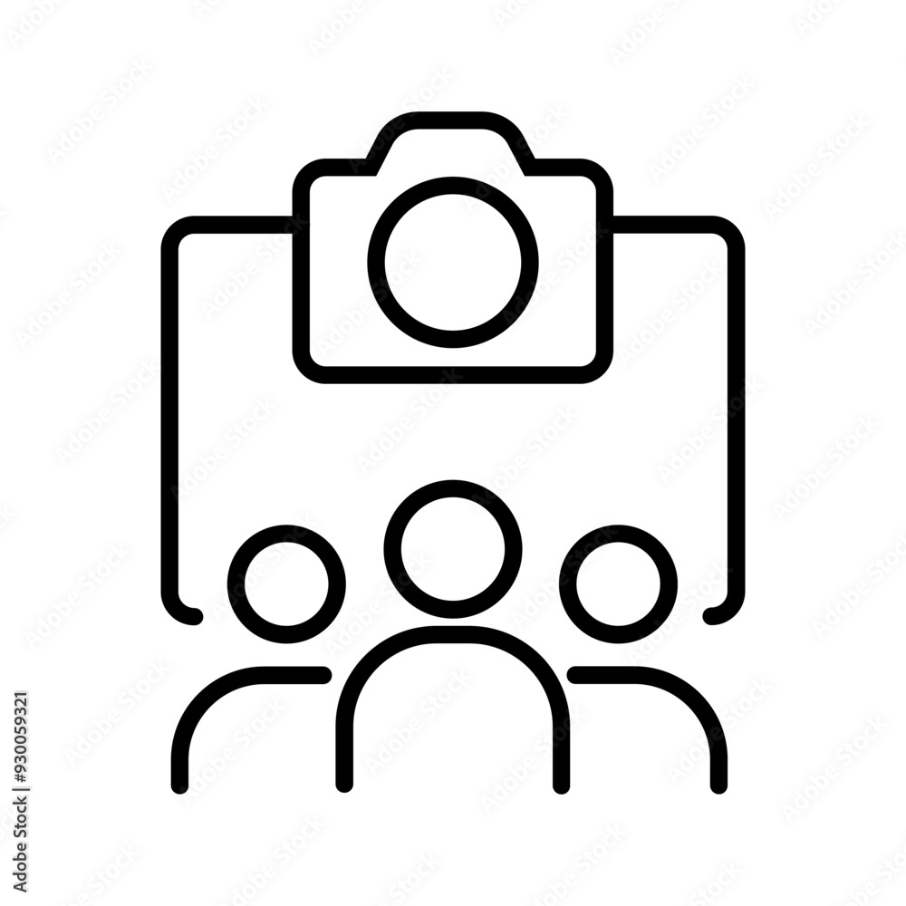 Photography Workshop Vector Icon Photography Workshop Vector Icon
