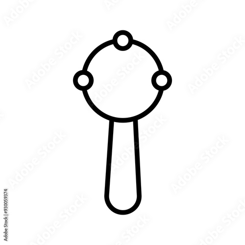 Rattles & Toys Vector Icon