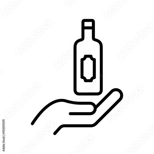 Wine Selection Vector Icon