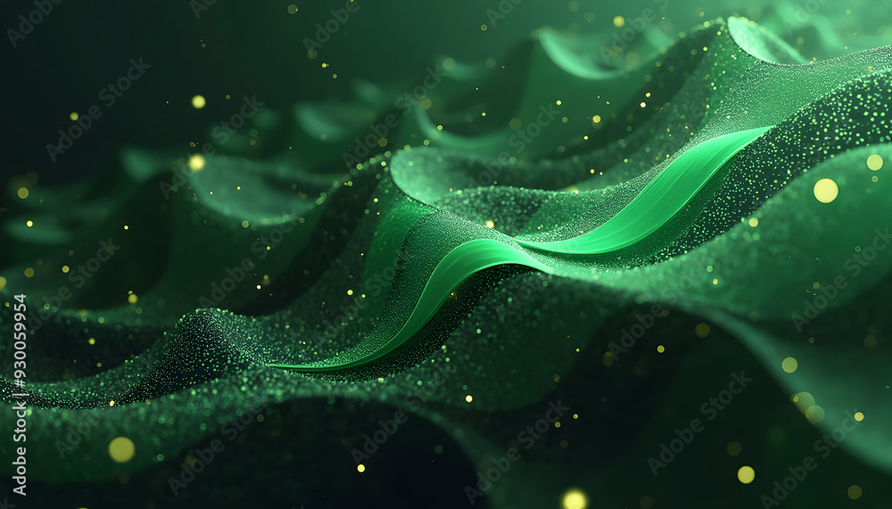 Green abstract background Green abstract background