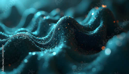 Blue/Cyan abstract background