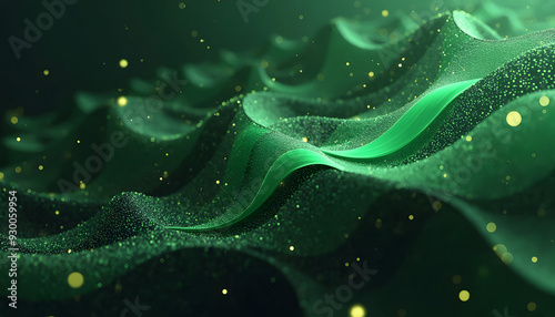 Green abstract background