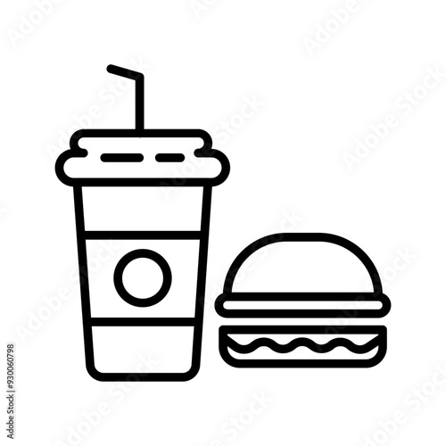 Party Food Vector Icon