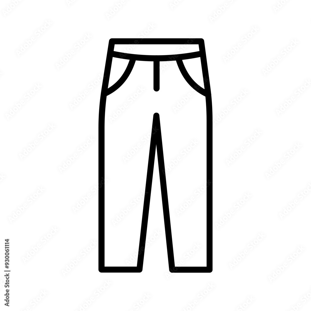 Pants Vector Icon