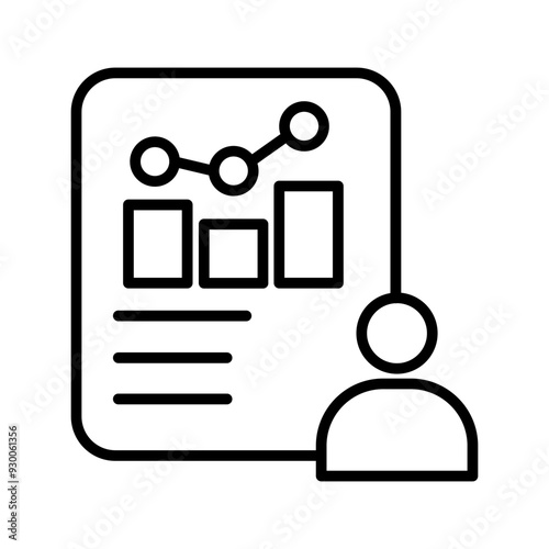 Engagement Metrics Vector Icon